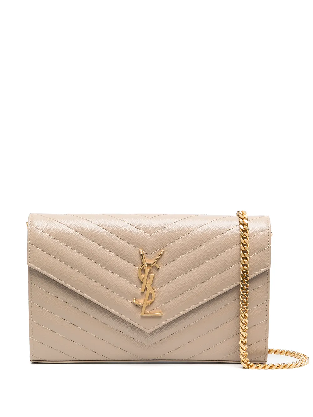 Saint Laurent Cassandre wallet on chain