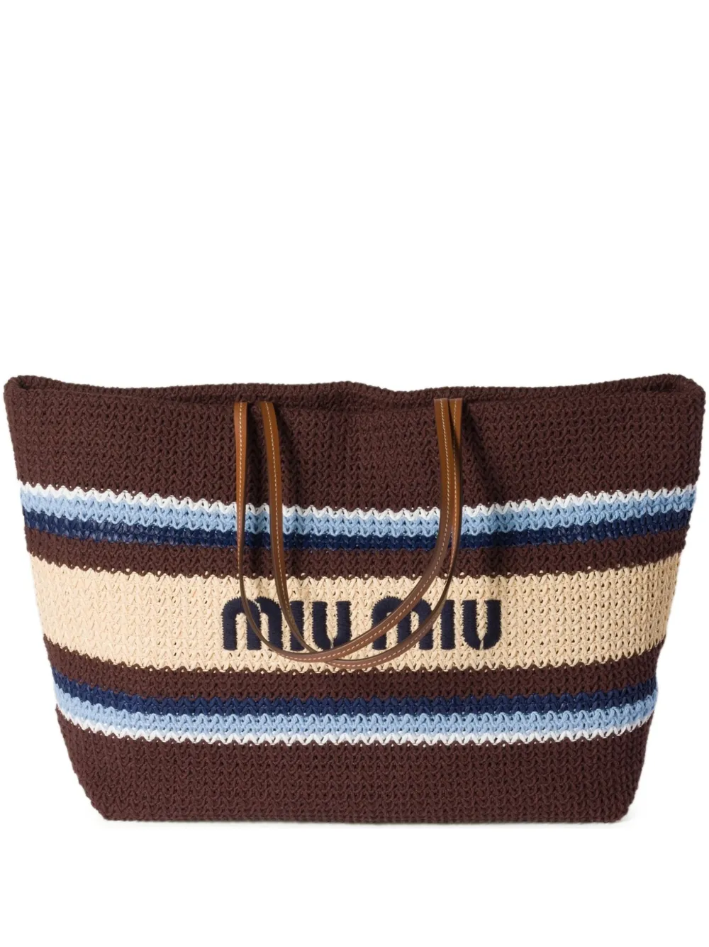 Miu Miu crochet tote bag