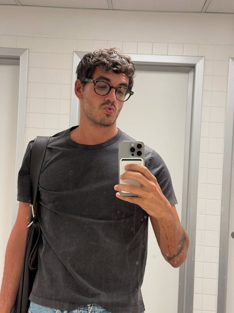 Casual Charcoal Grey T-shirt — Crew Neckline, Mineral Wash Finish