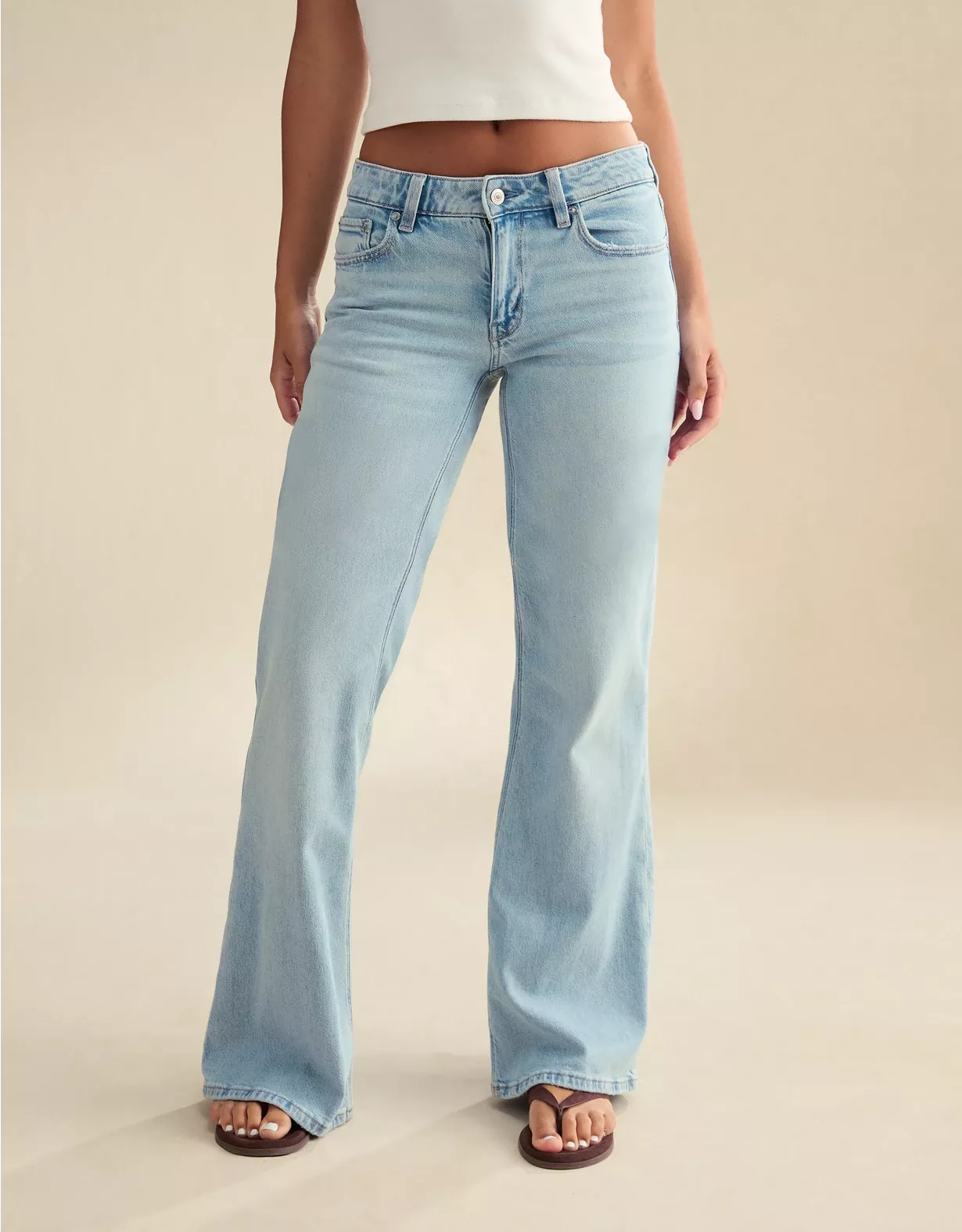 AE Low-rise Flare Jean