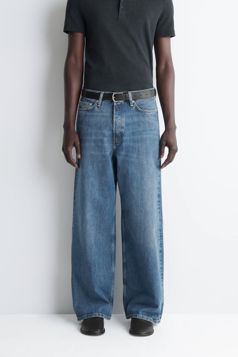 FOLD Relaxed-fit Wide-leg JEANS