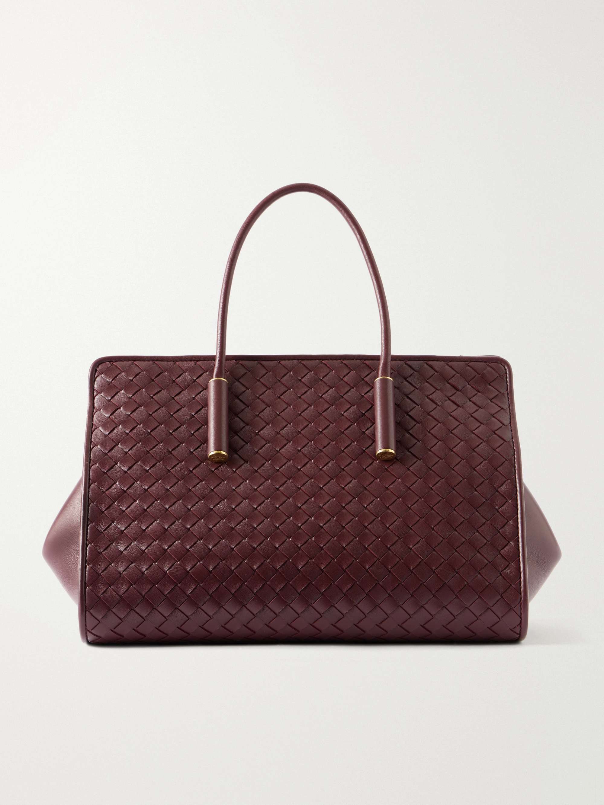 BOTTEGA VENETA Barbara Intrecciato leather shoulder bag - brown - One Size