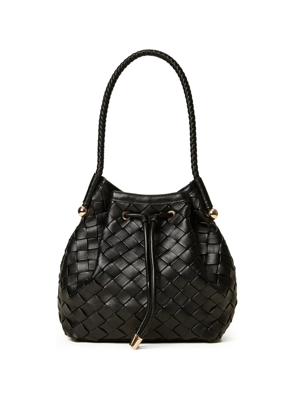 TWINSET interwoven bucket bag
