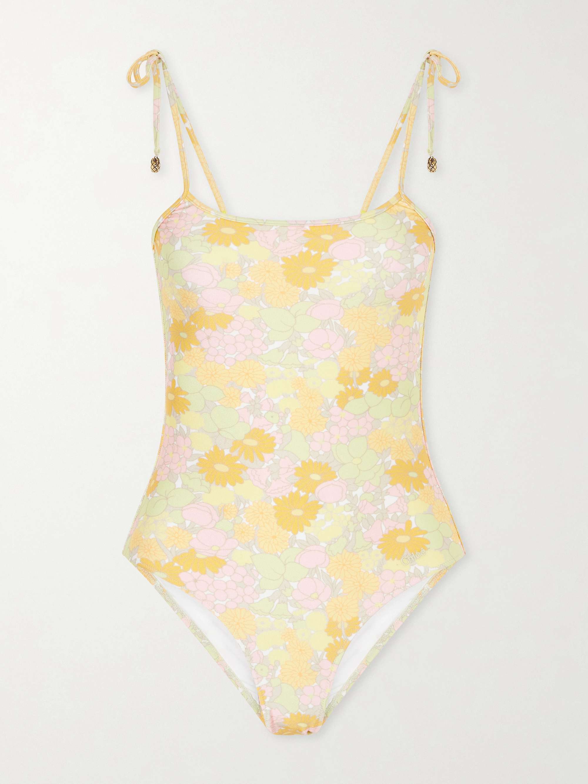 CHLOÉ Floral-print swimsuit