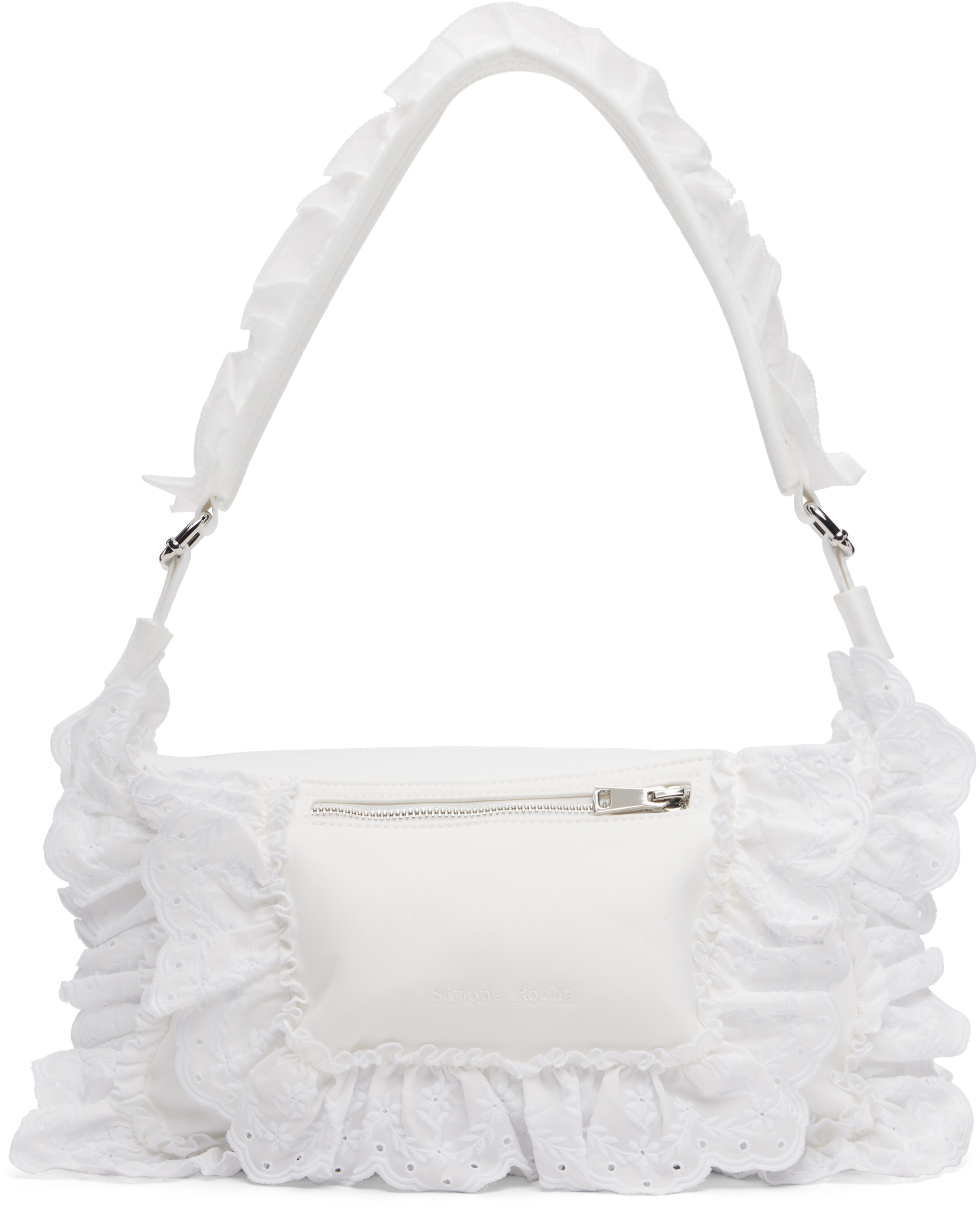 Simone Rocha White Pillowcase Shoulder Bag