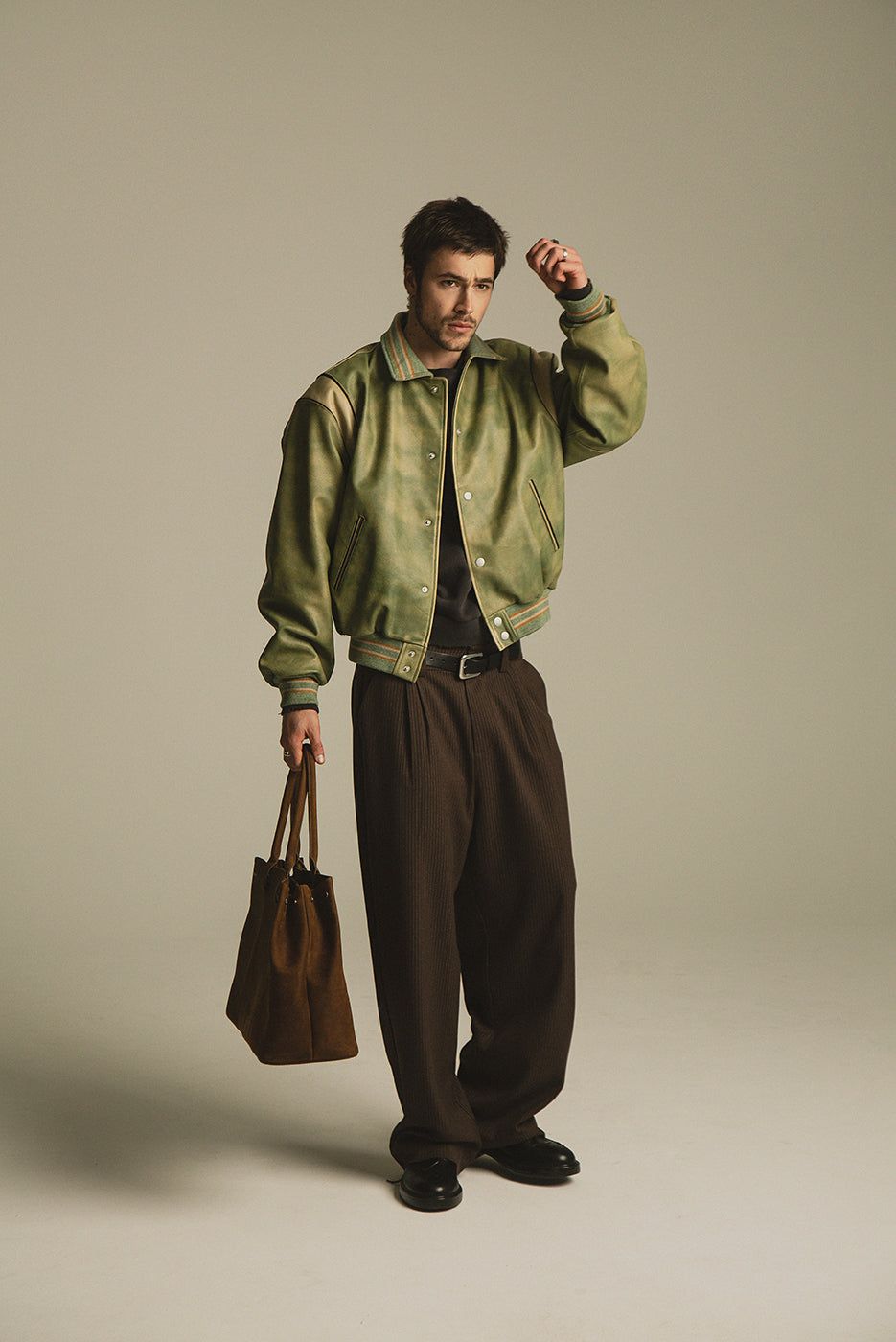 INSIGNIA JACKET - SAGE / S INSIGNIA JACKET - SAGE / S