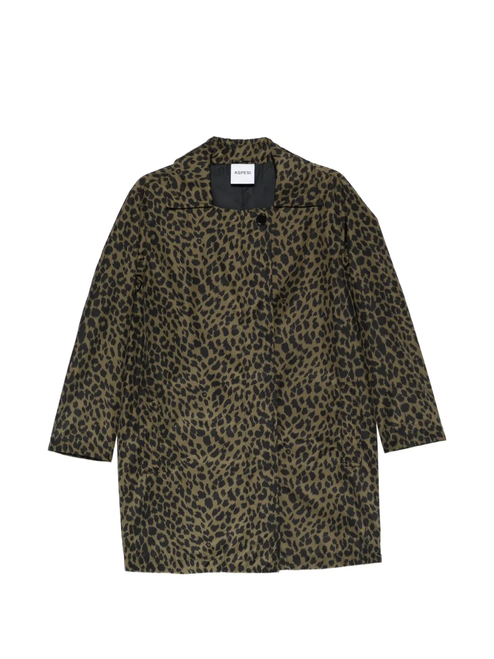 ASPESI animal-print overcoat