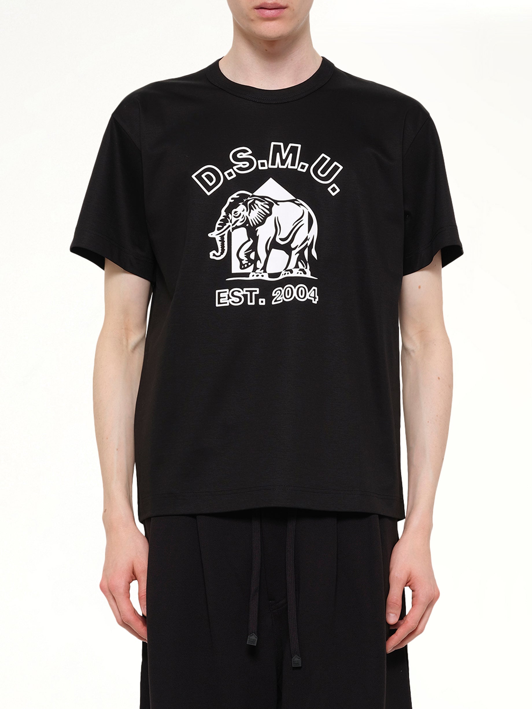 DSM KEI NINOMIYA D.S.M.U' T-Shirt in Black