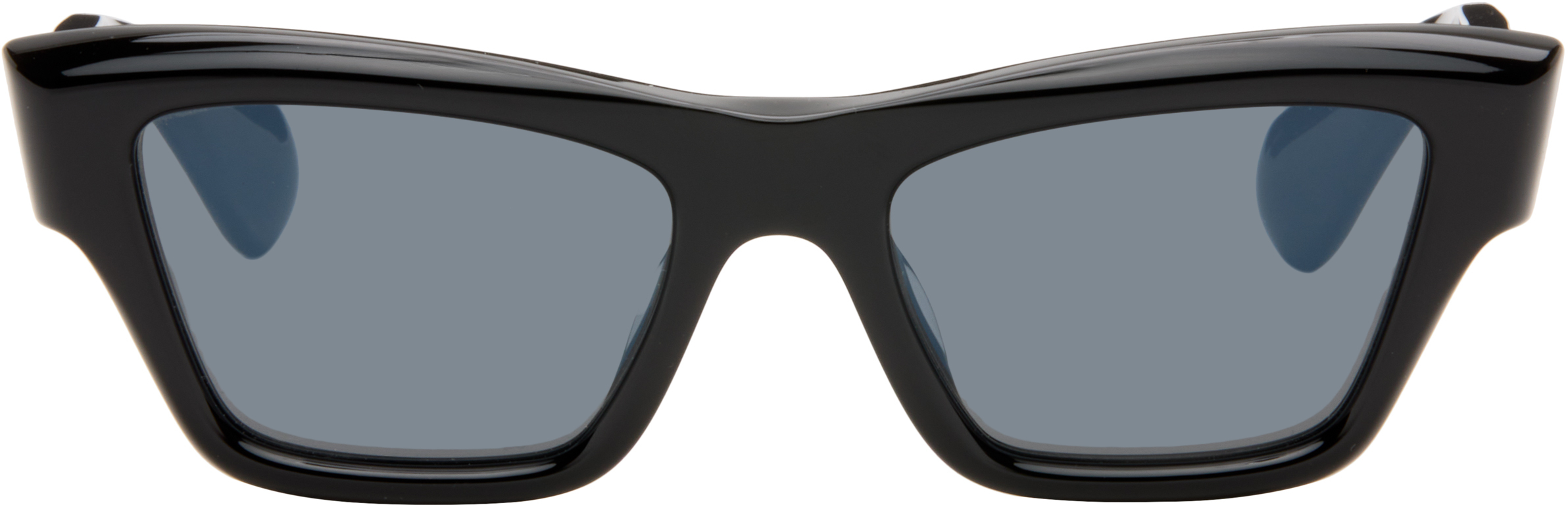 Jil Sander Black Oliver Peoples Cat Eye 'Edition 3' Sunglasses