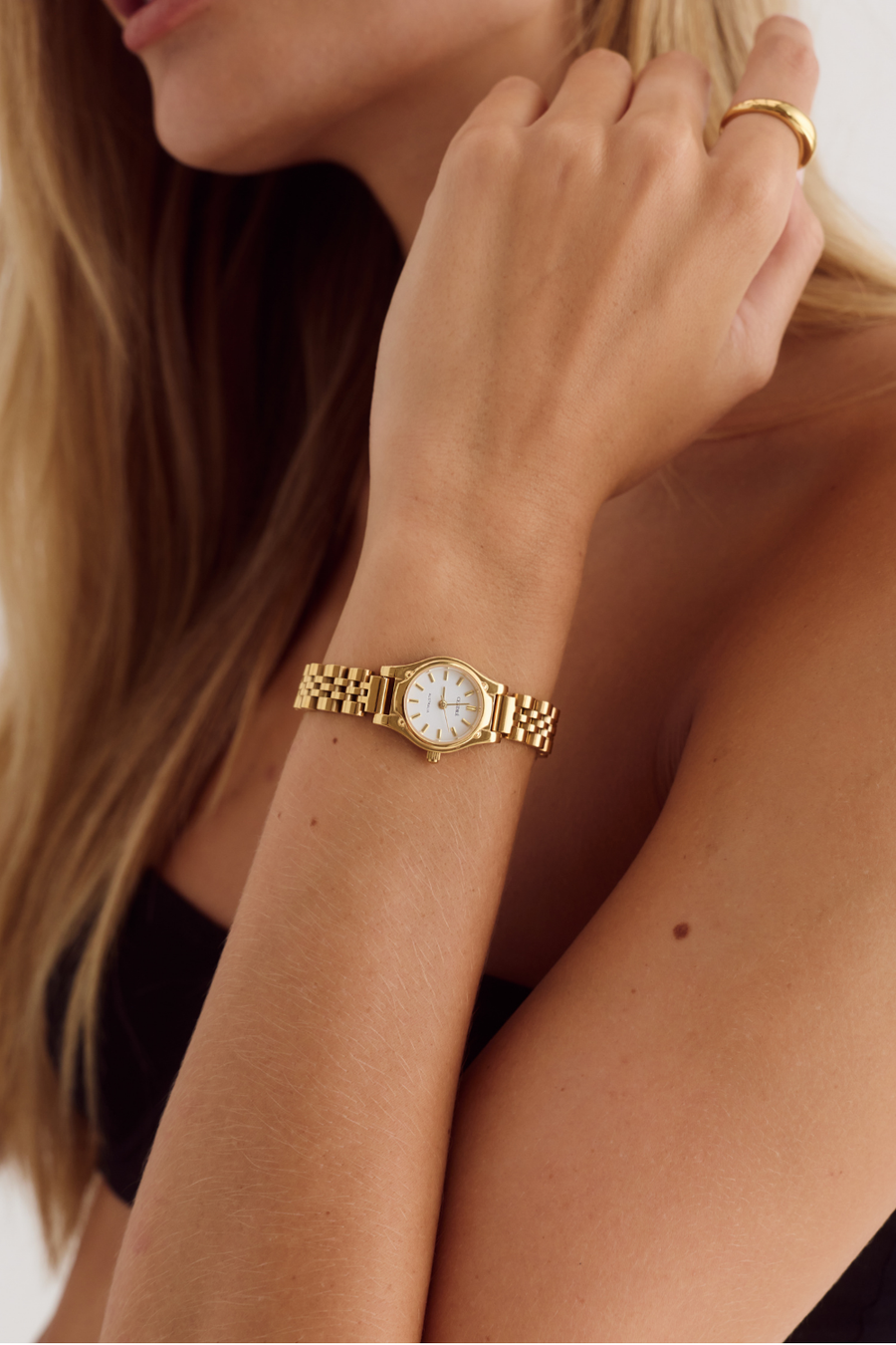 Isobel Watch | White | 18K Gold Isobel Watch | White | 18K Gold
