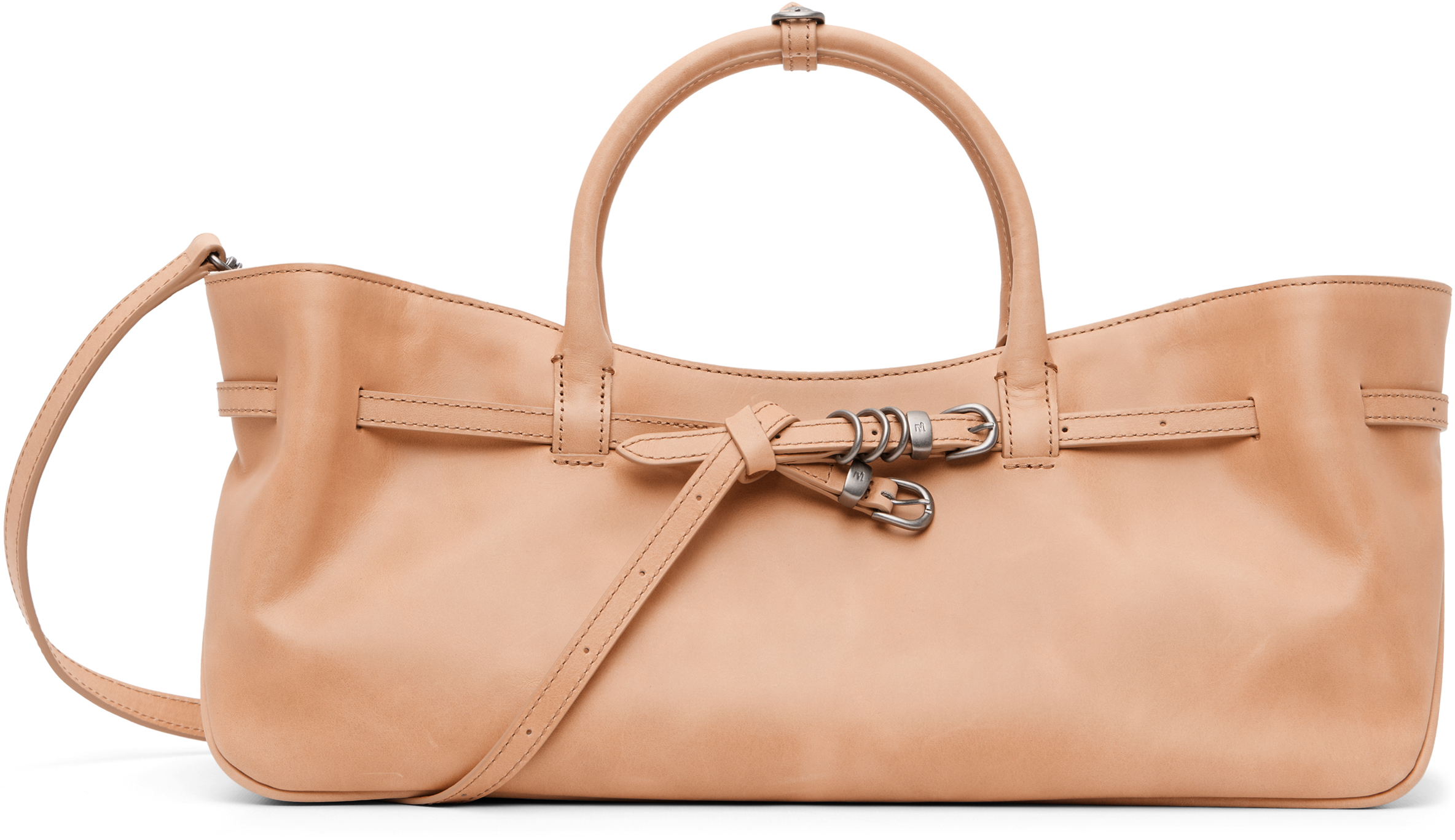 MARGESHERWOOD Beige Grandma Used Shoulder Bag