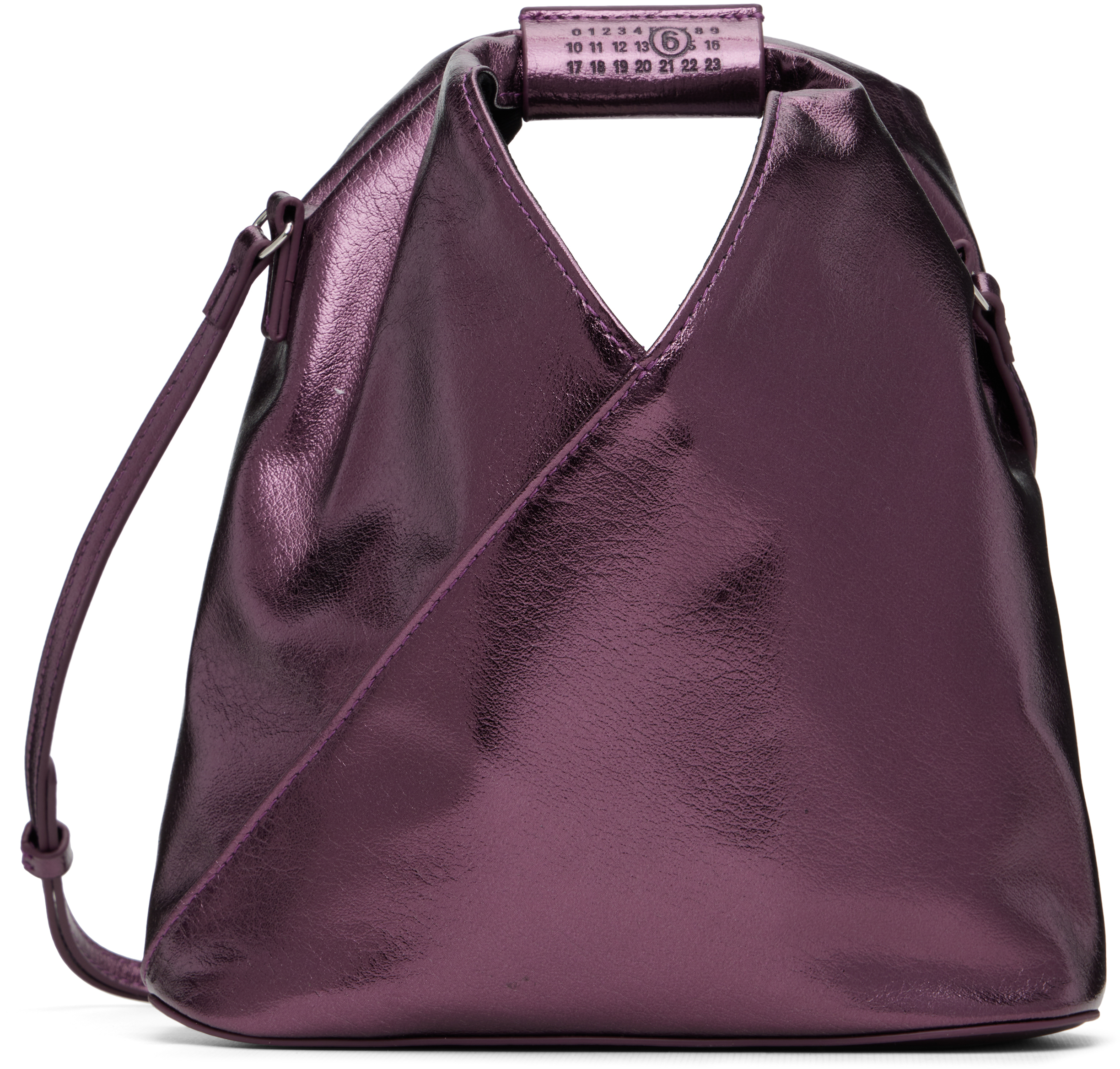 MM6 Maison Margiela Purple Crossbody Bag