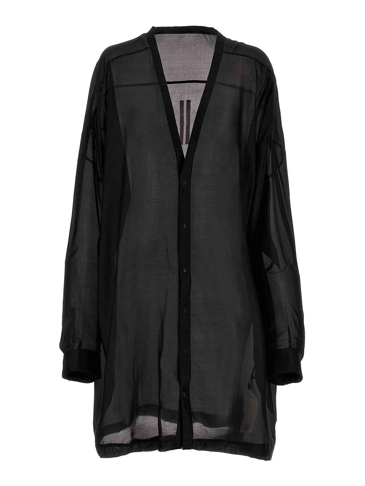 Rick Owens Gray Porterville Larry Shirt