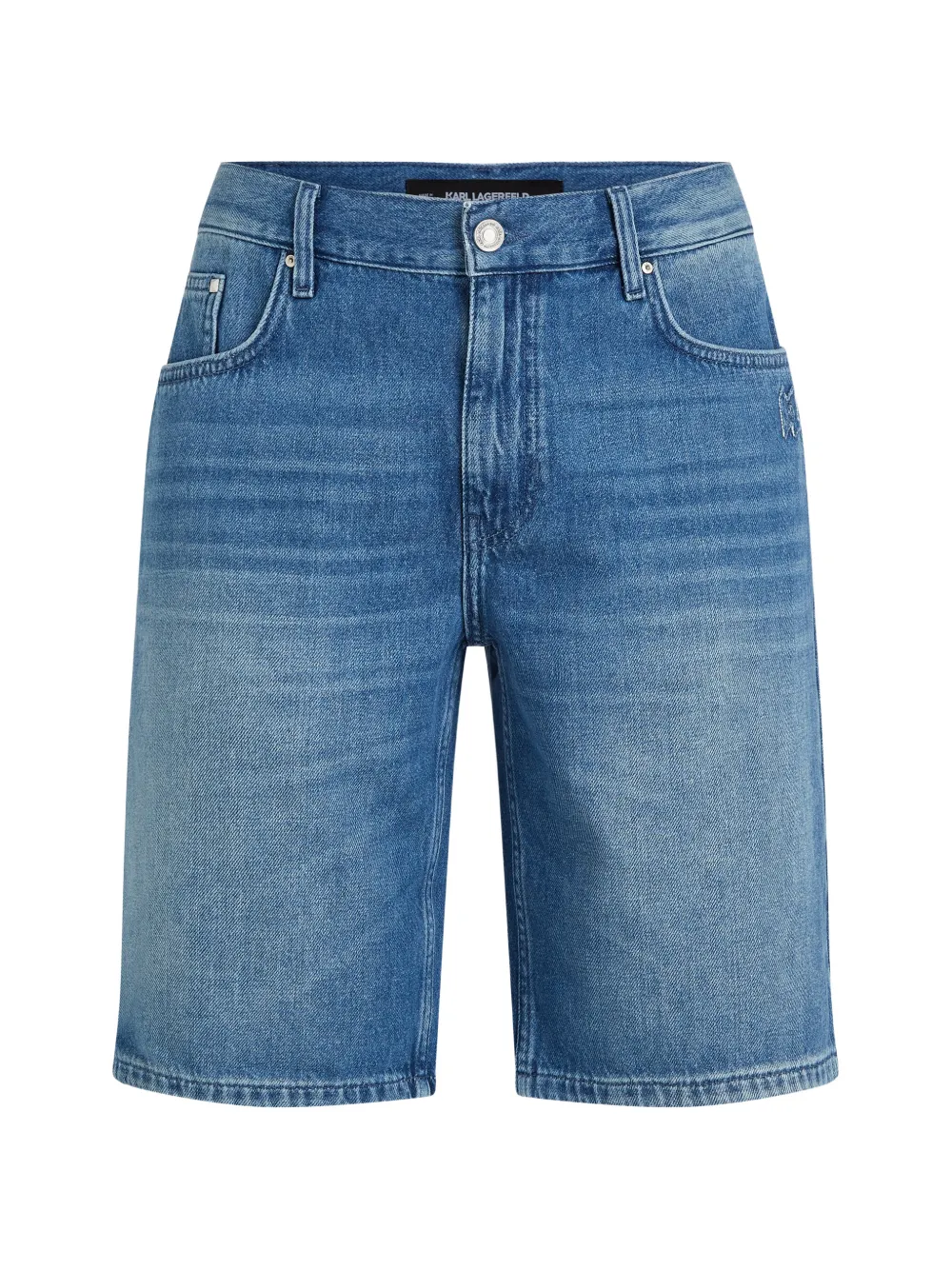 Karl Lagerfeld straight denim shorts