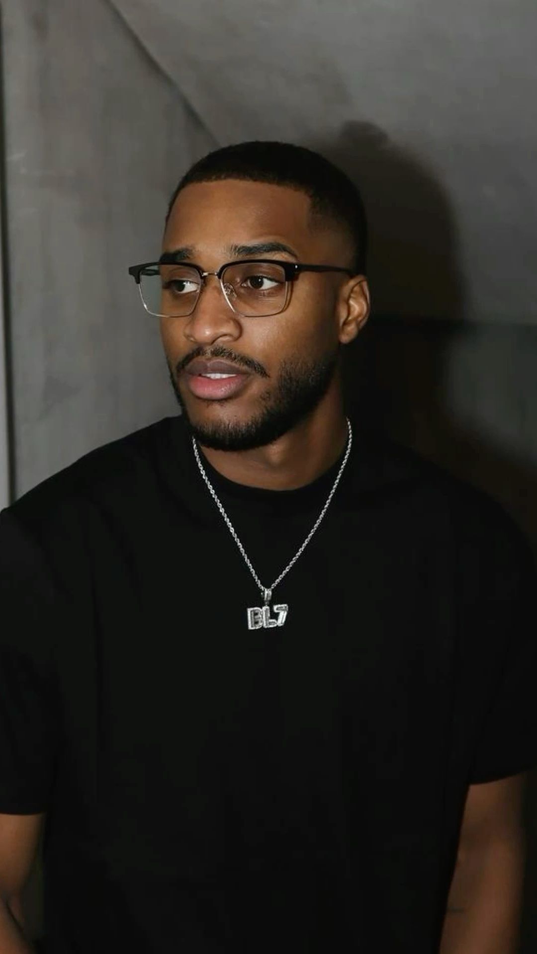 Minimalist Black and Silver Eyeglasses — Browline Glasses, Half-rim