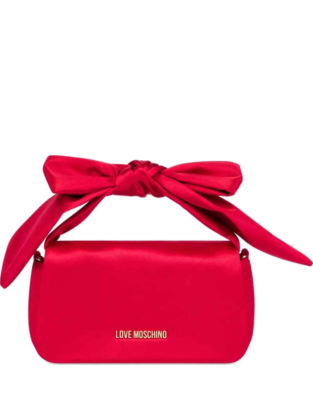 Love Moschino bow chain tote bag