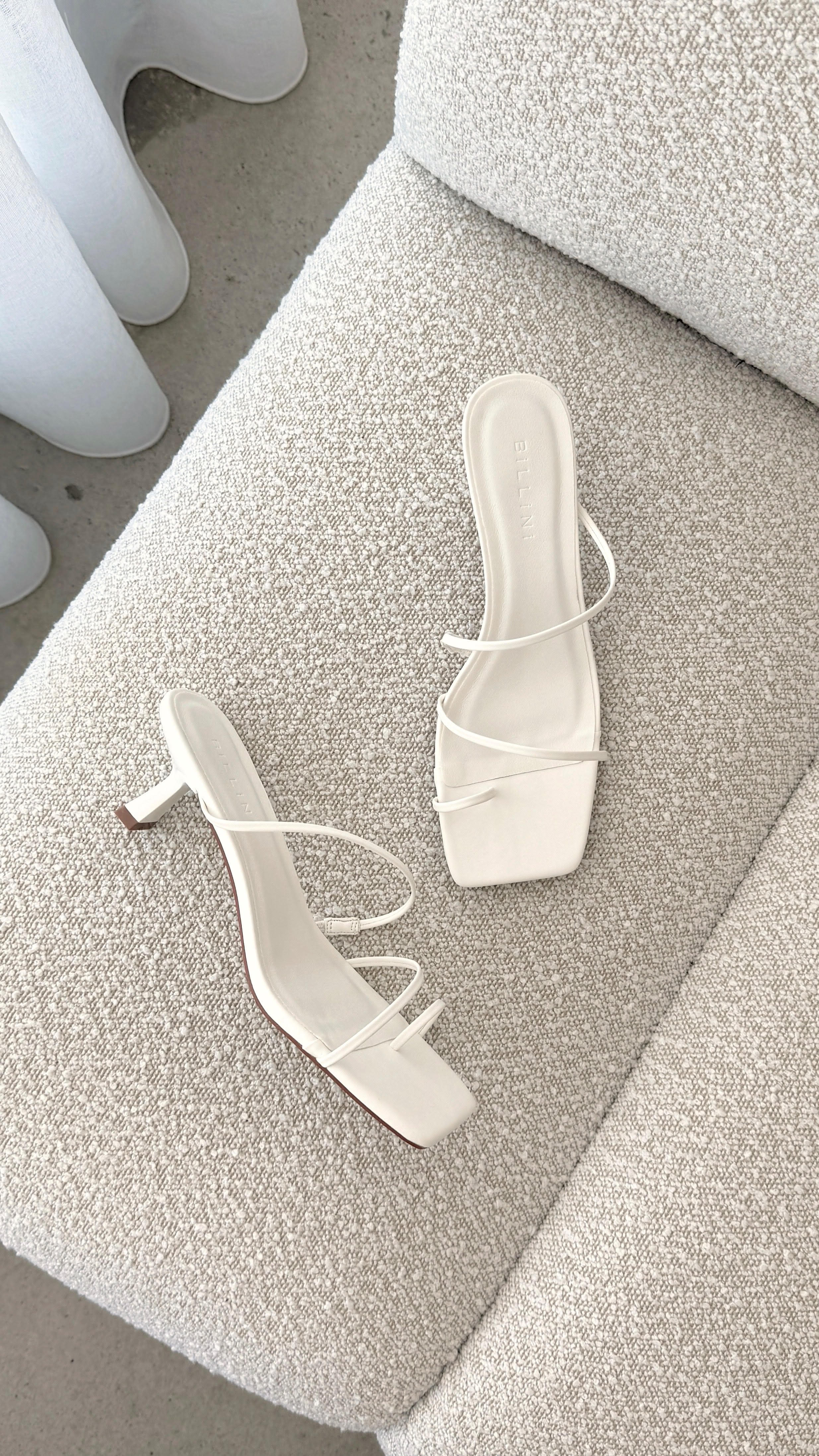 Mabel Heel - White Mabel Heel - White