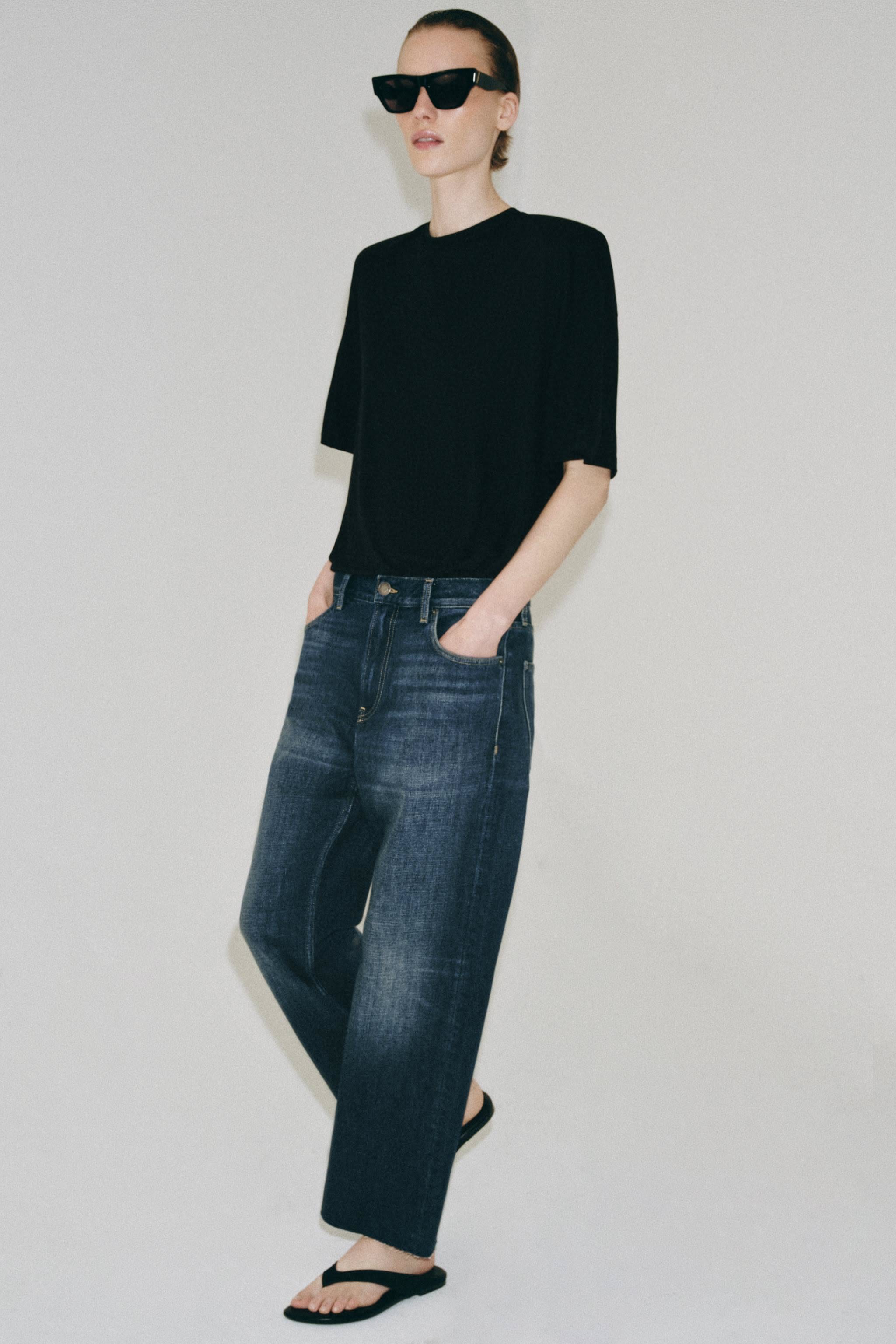 ZW COLLECTION LOW-RISE LOOSE JEANS ZW COLLECTION LOW-RISE LOOSE JEANS
