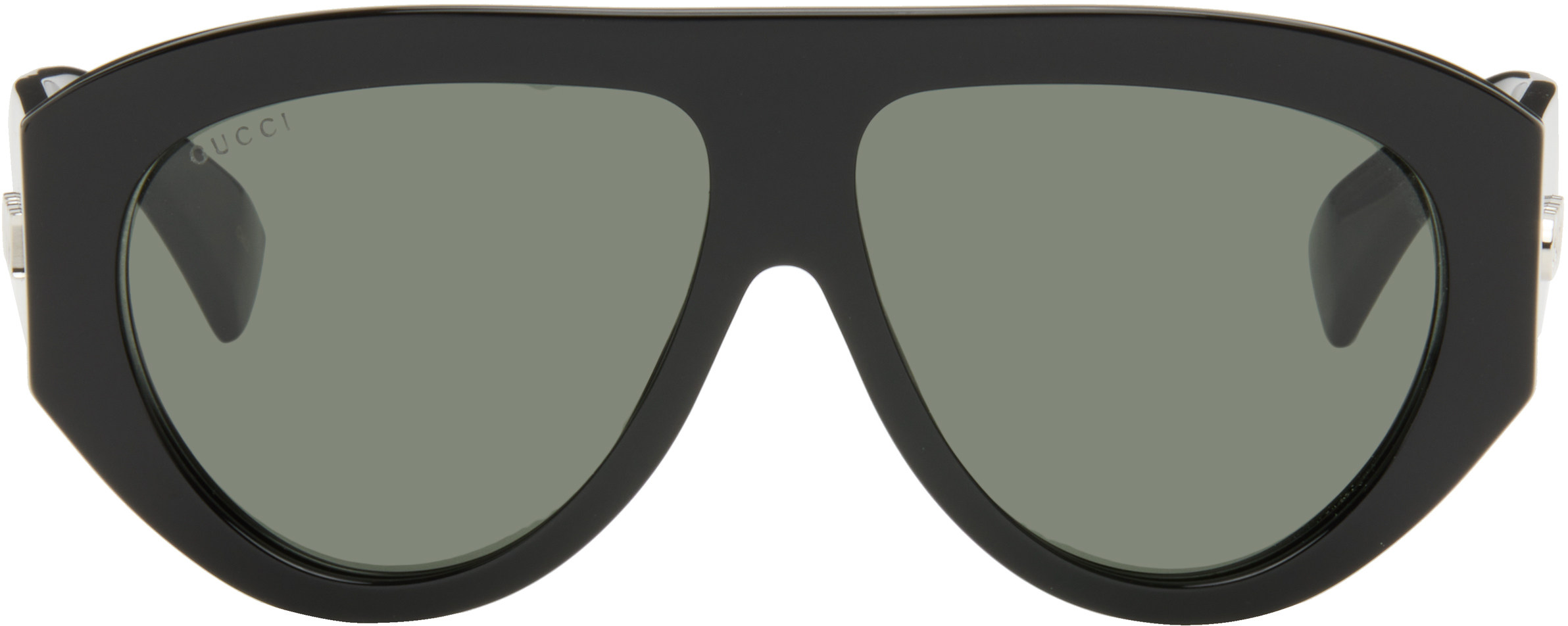 Gucci Black Mask Frame Sunglasses
