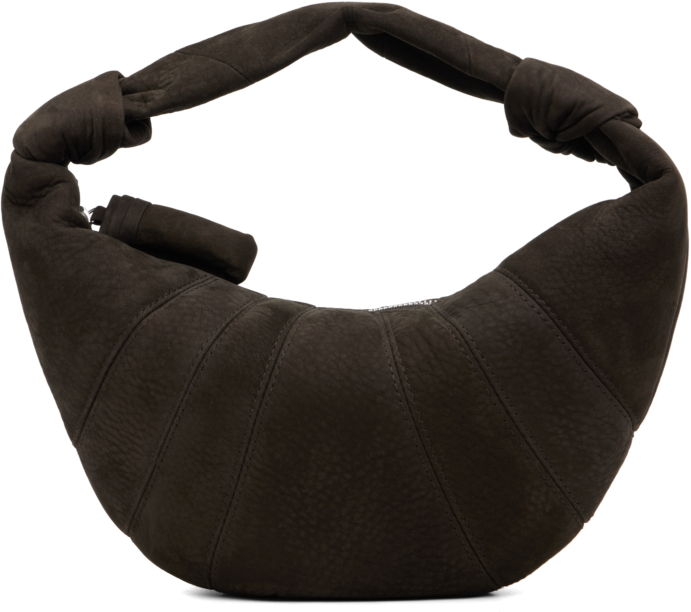 LEMAIRE Brown Mini Fortune Croissant Bag