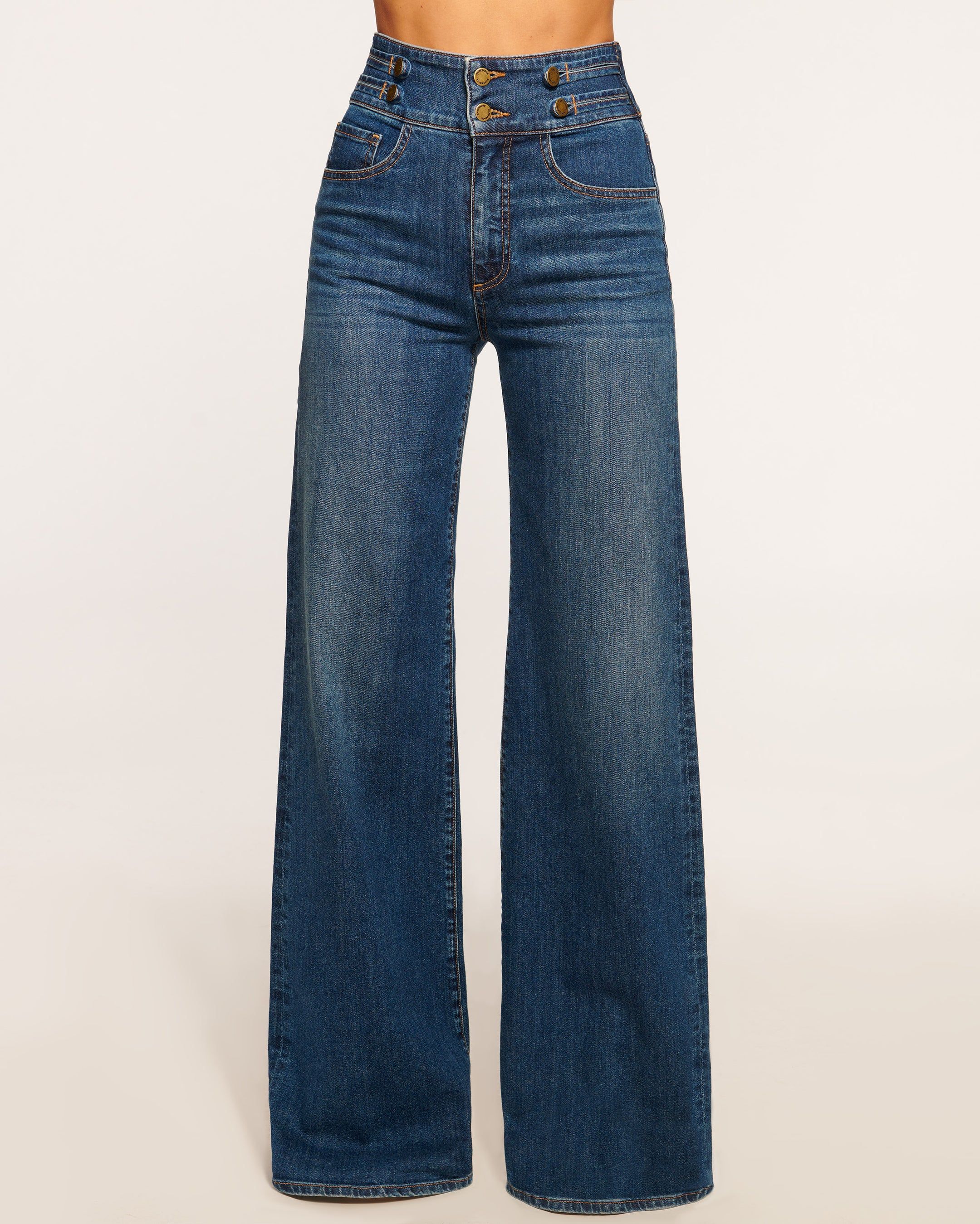 Liv High-rise Wide Leg Jean