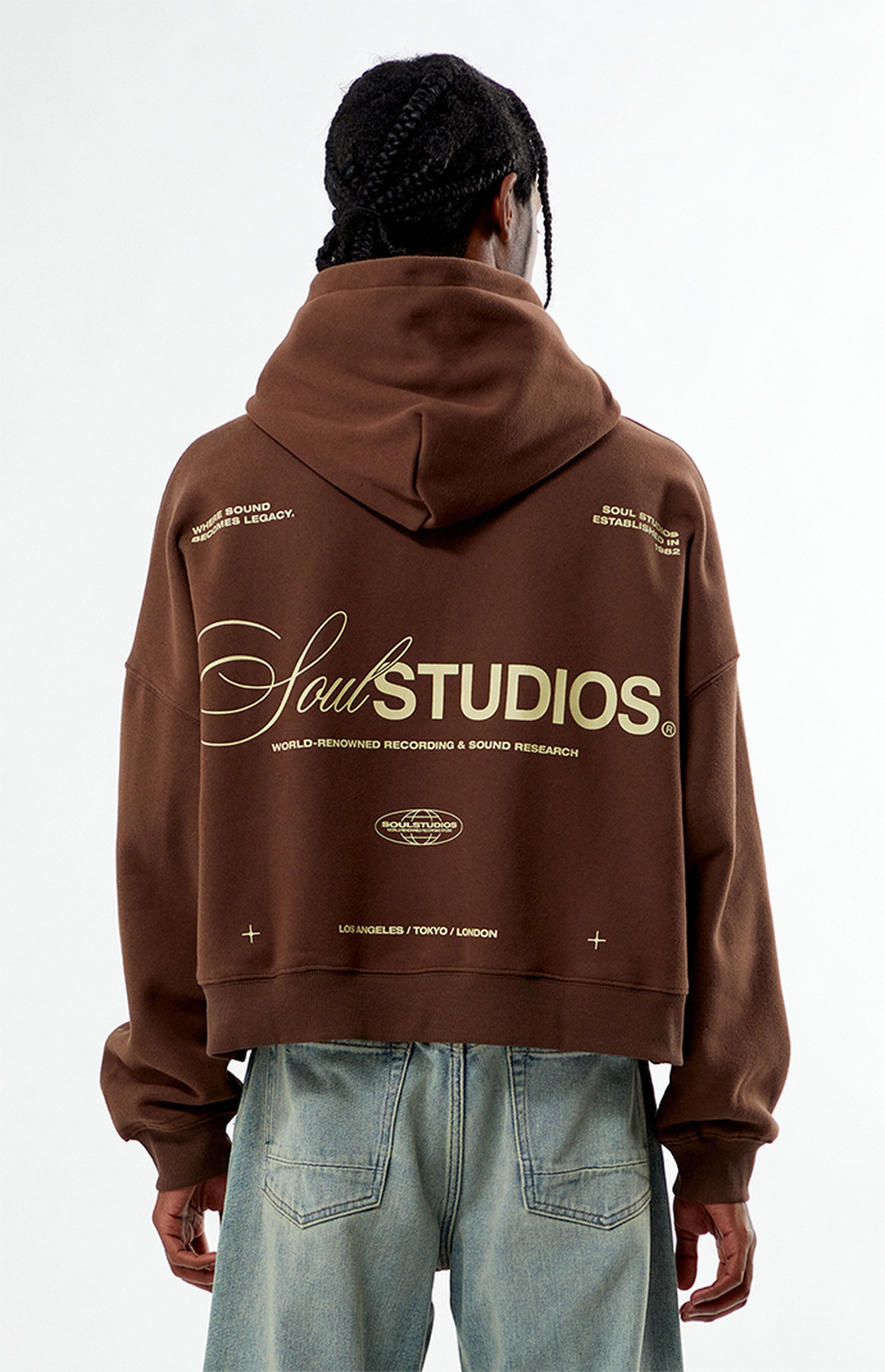 Pacsun Soul Studios Cropped Hoodie Pacsun Soul Studios Cropped Hoodie