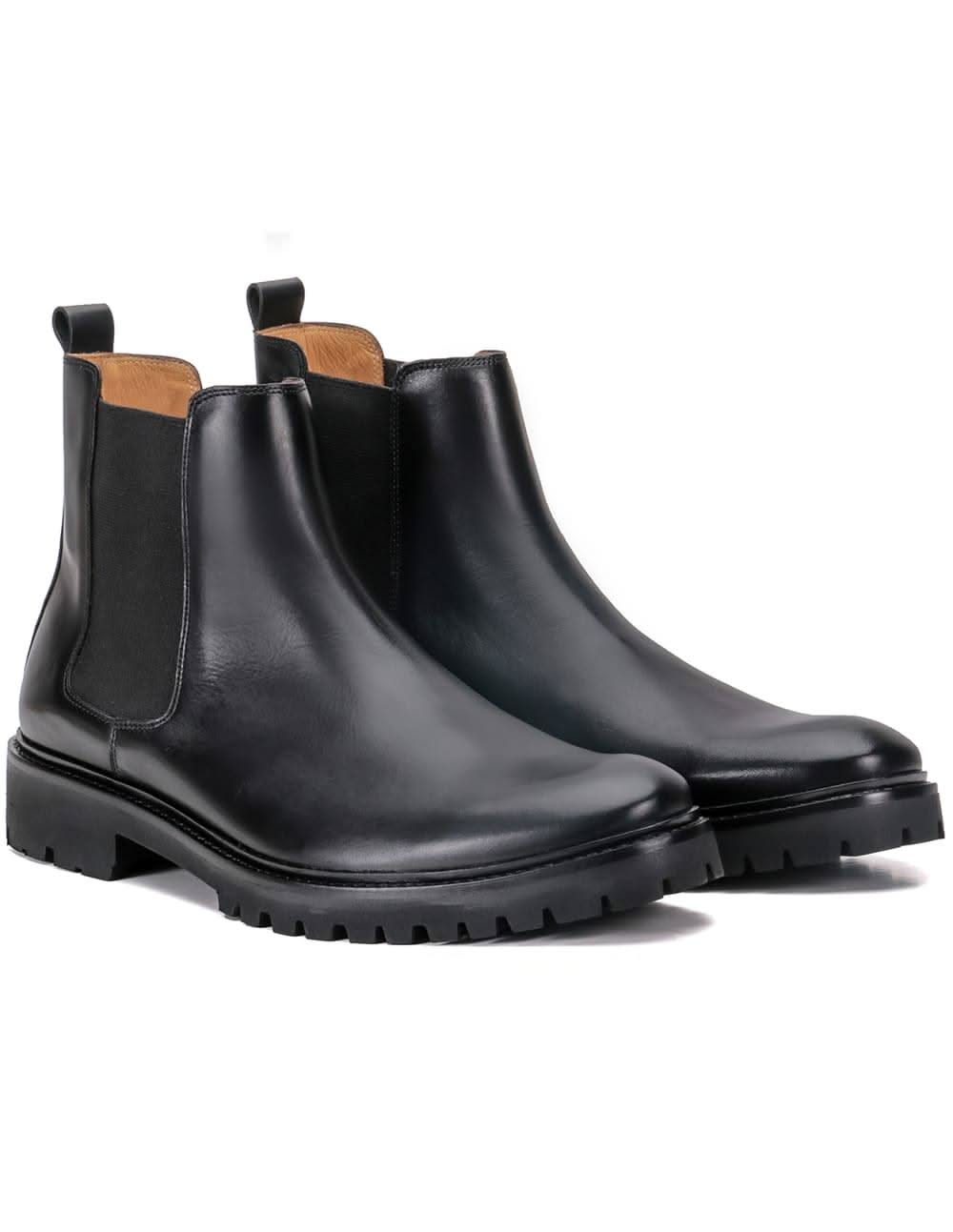 Bota Masculina Chelsea Franco Preto Bota Masculina Chelsea Franco Preto