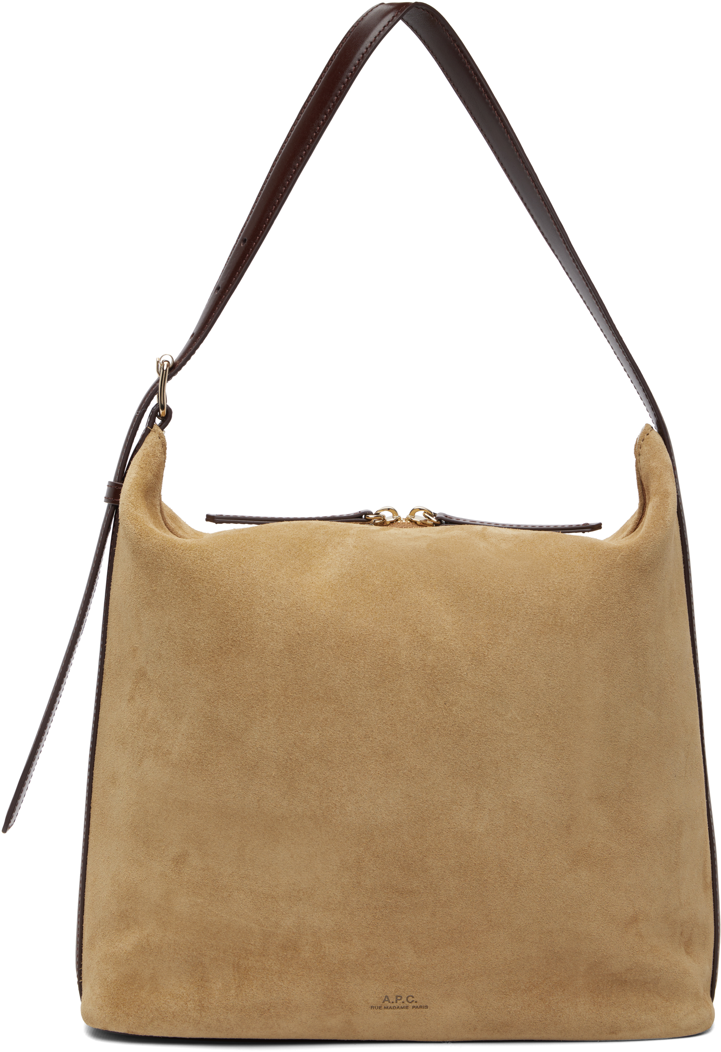 A.P.C. Beige Vera Tote