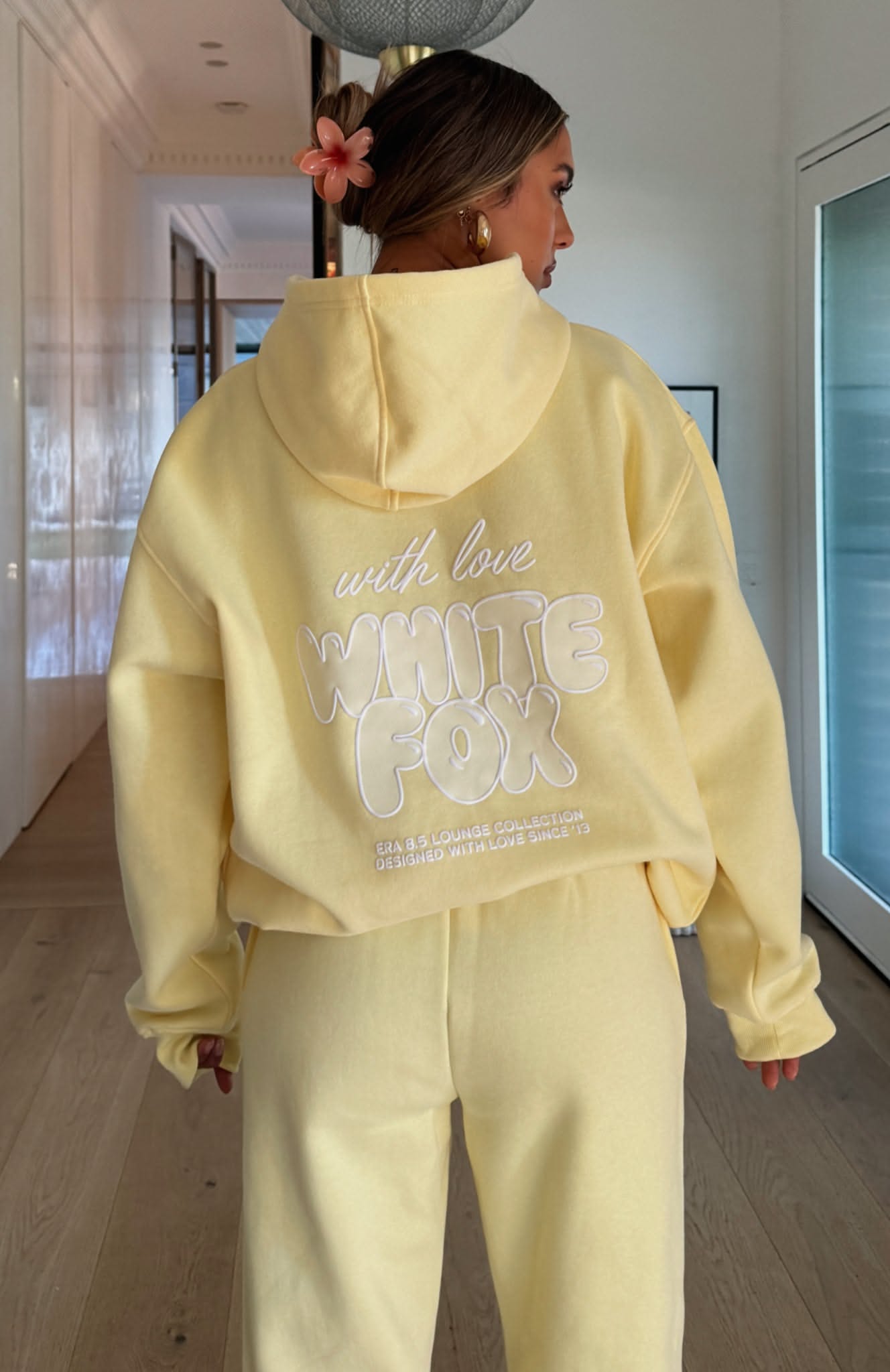 With Love Always Oversized Hoodie Lemon With Love Always Oversized Hoodie Lemon