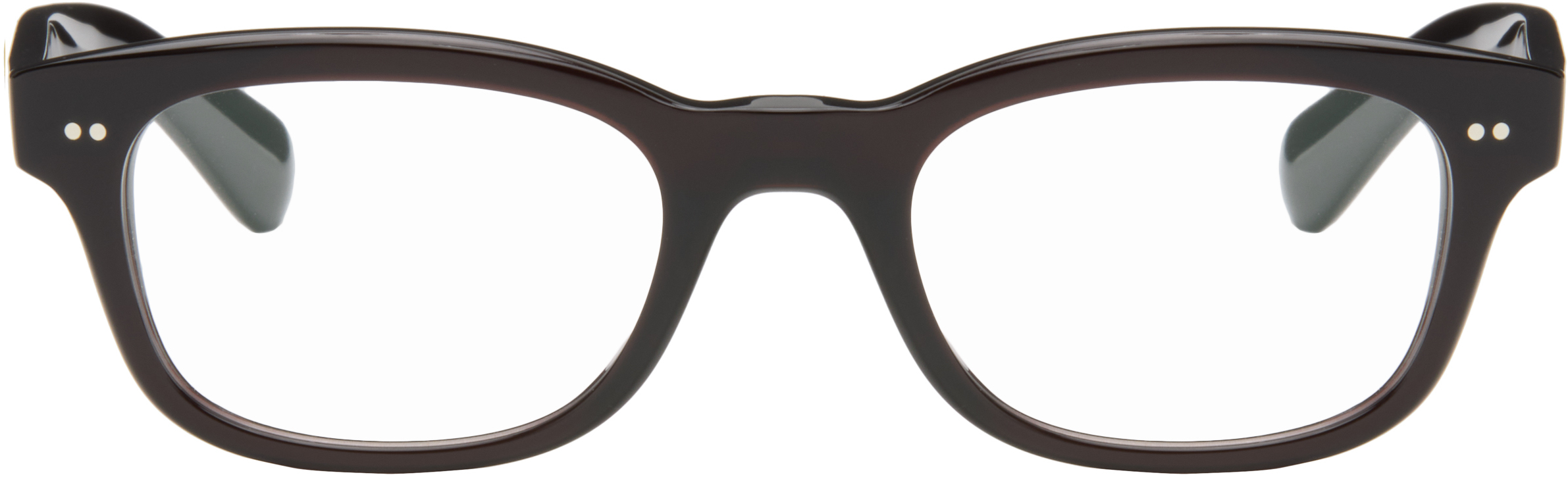 Oliver Peoples Brown Tiello Glasses