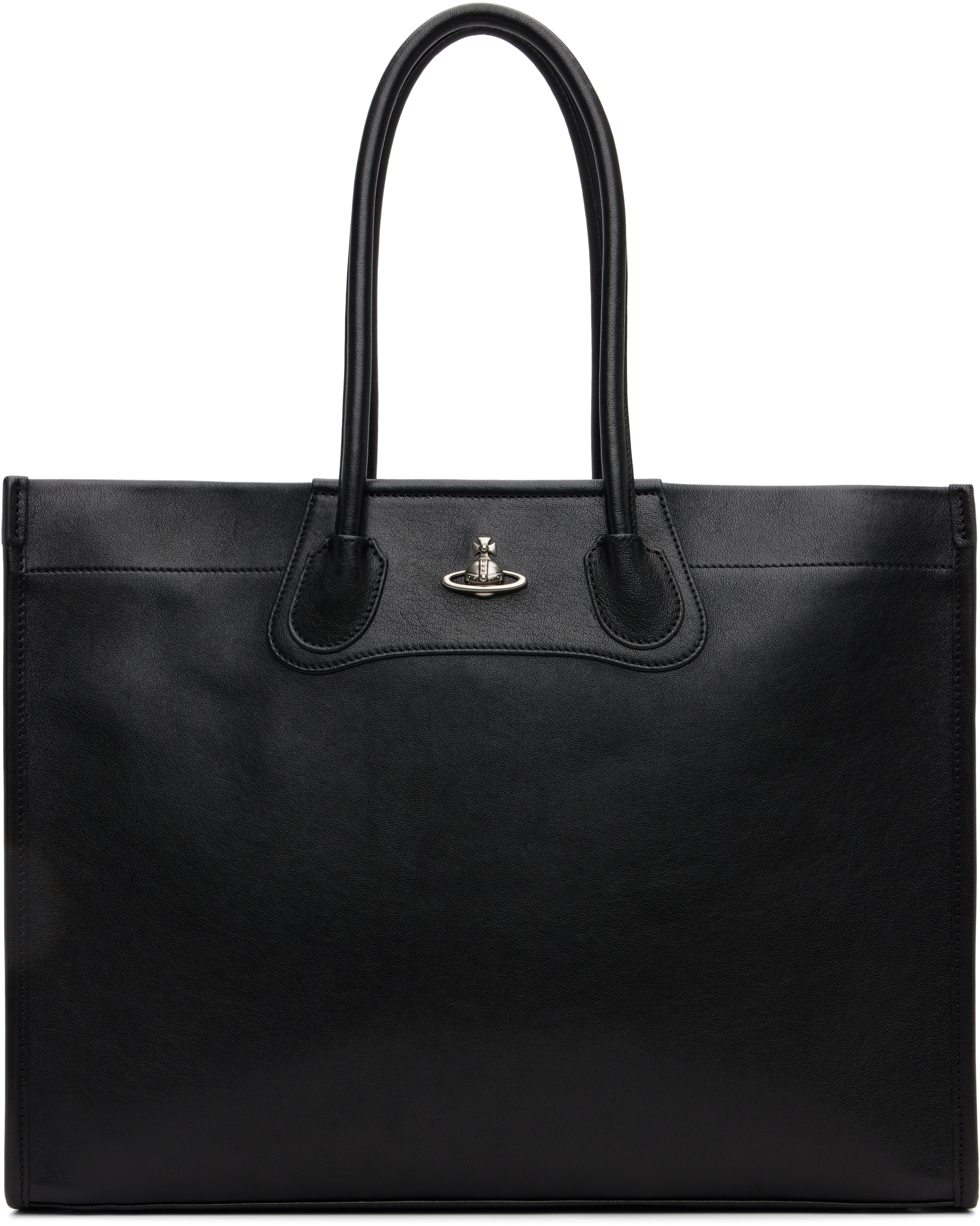 Vivienne Westwood Black Troy Tote
