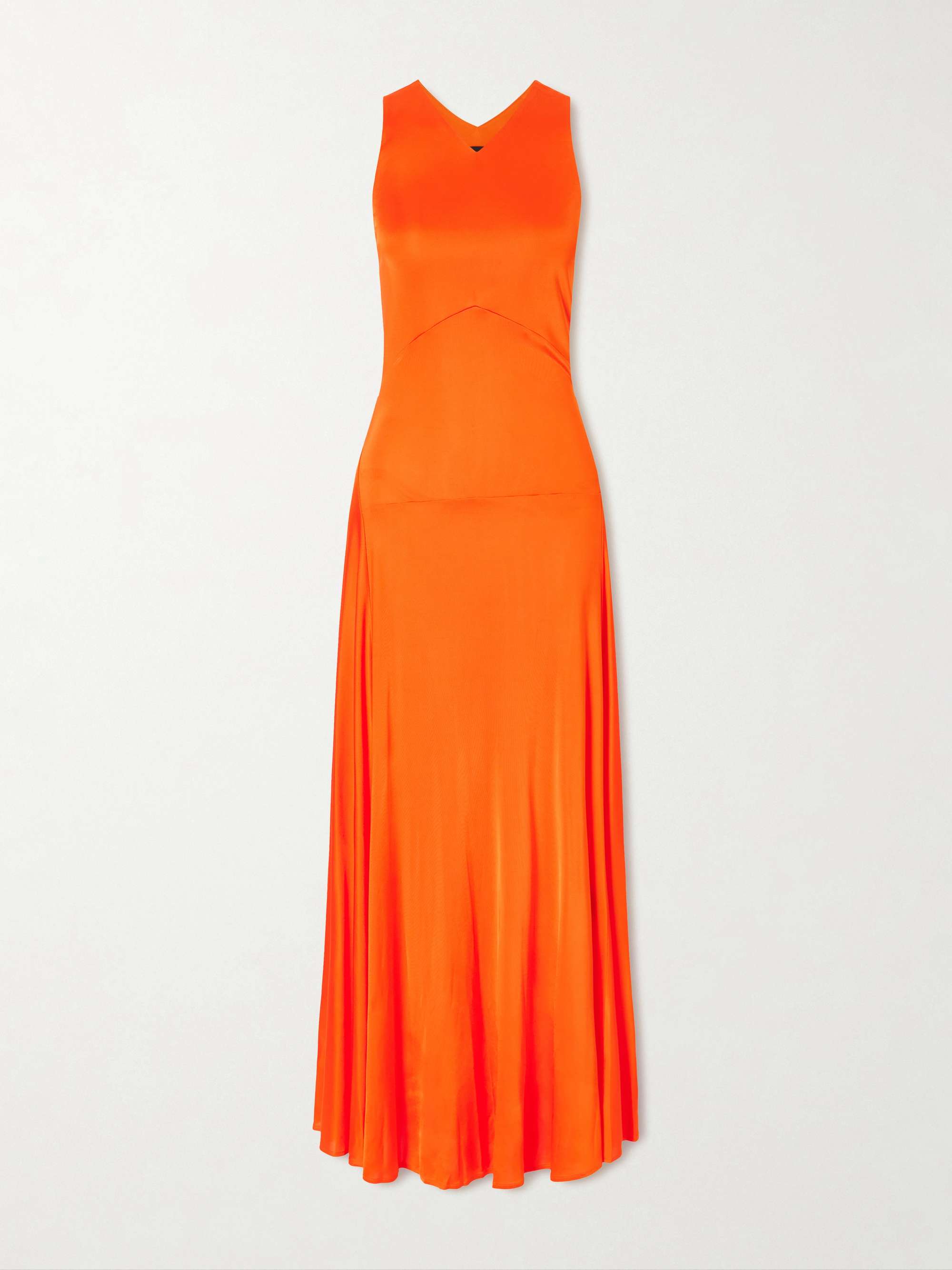 PROENZA SCHOULER Naia satin-jersey maxi dress