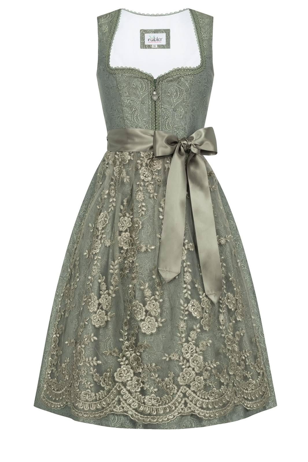 Nübler Dirndl "midi Dirndl Fleurette"