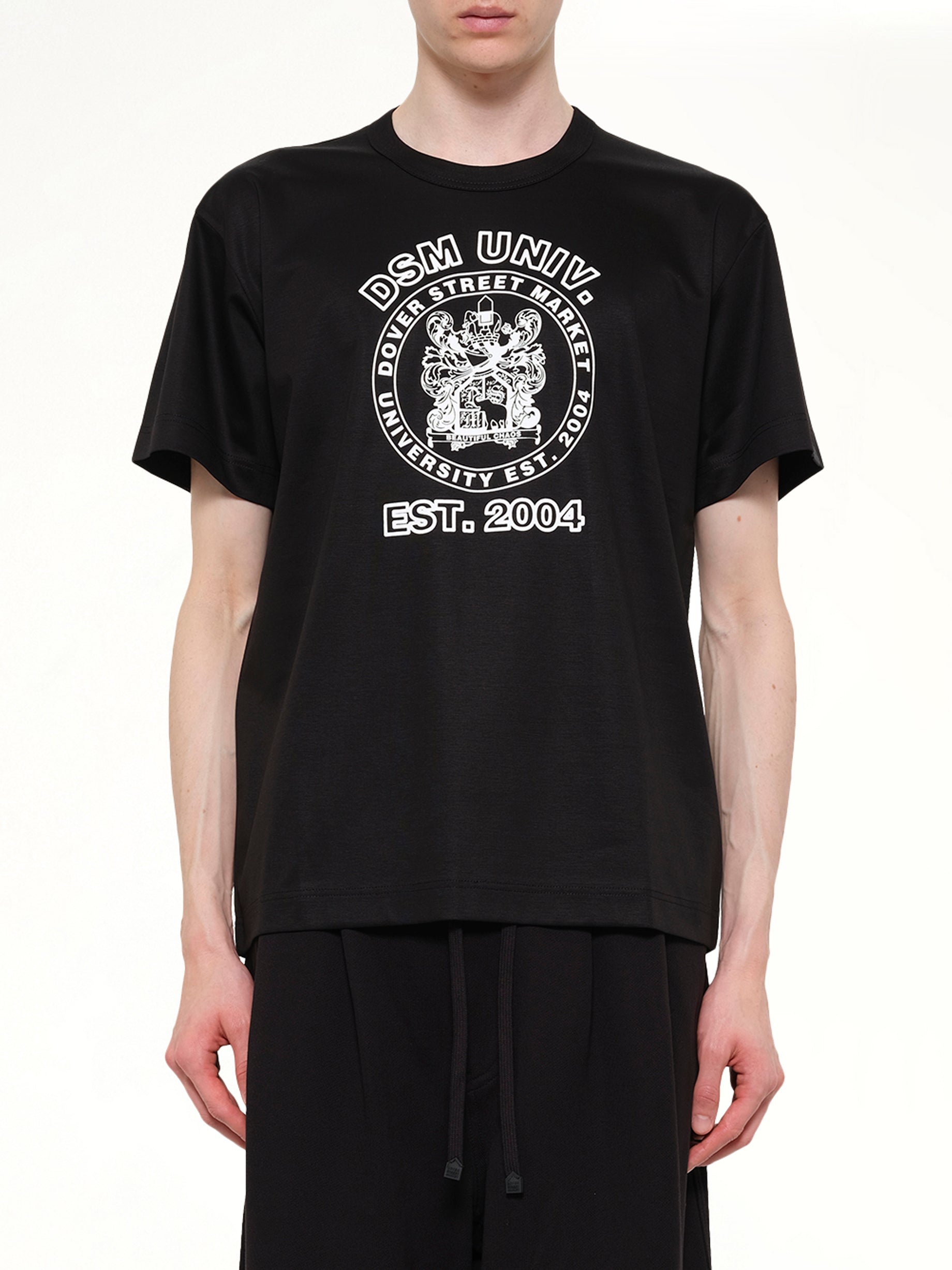 DSM KEI NINOMIYA DSM Univ' T-Shirt in Black