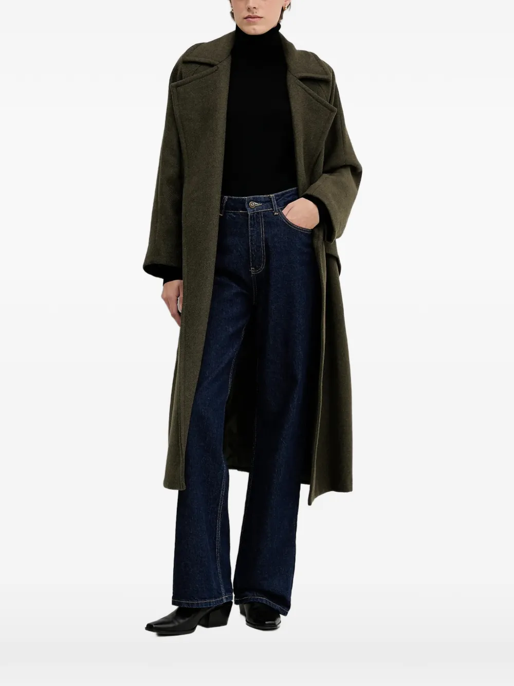 Sandro Ferrone belted coat