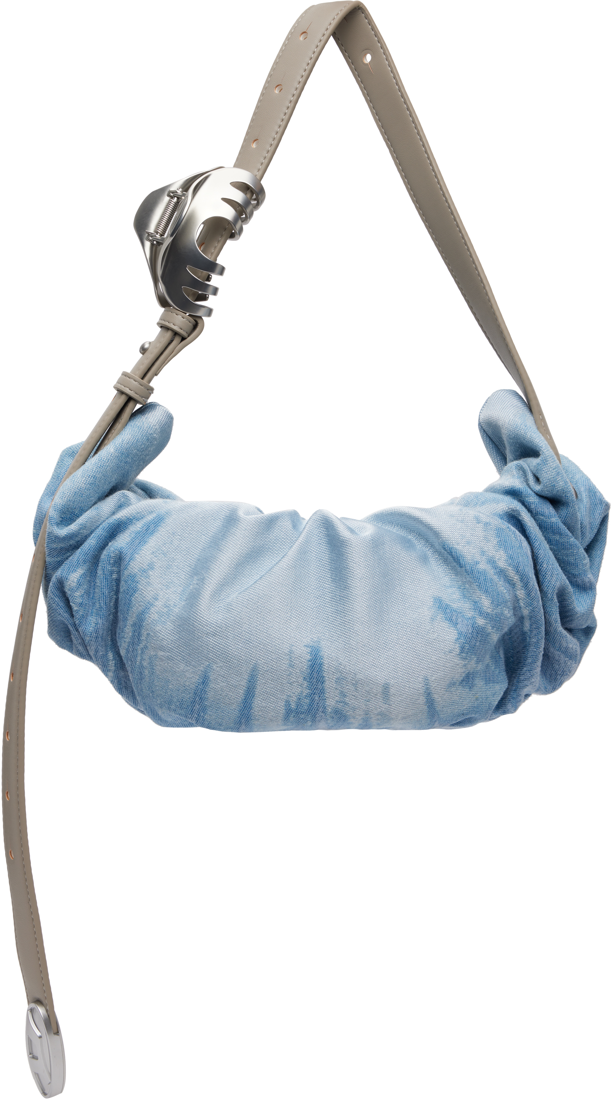 Diesel Blue Grab-d-small Scrunched Bag