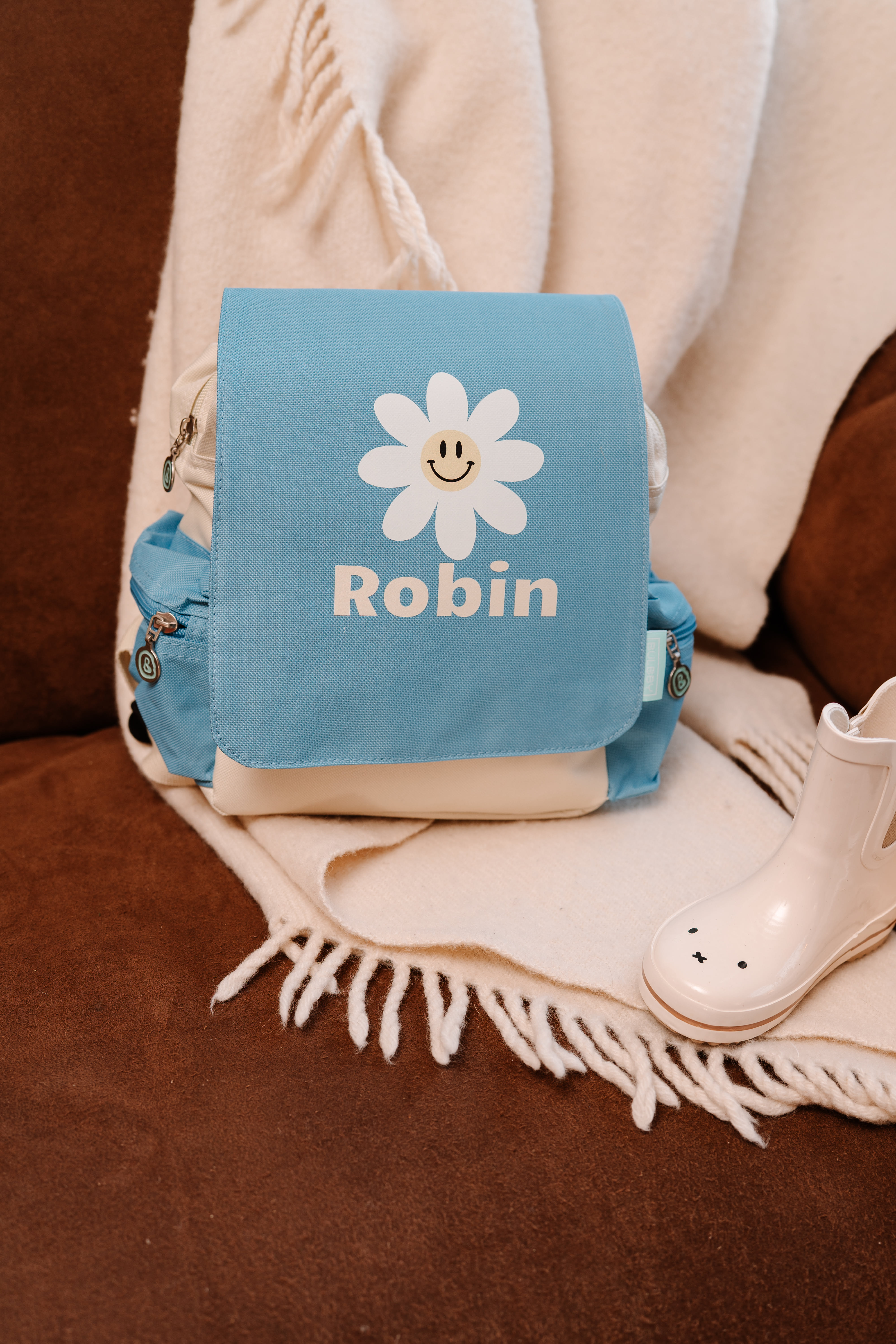 Rucksack Adventure Mit Blume Und Namen