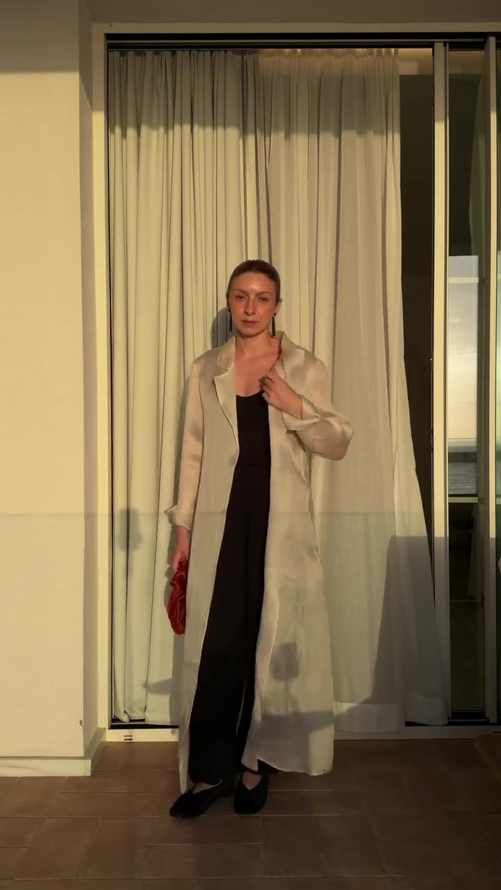 Preclothed Vintage Silk Robe Outfit