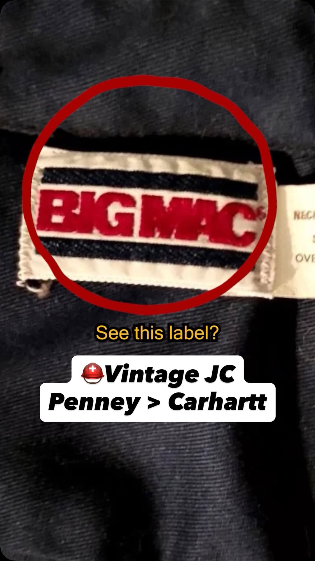 Big Mac (JCPenney) Vintage Workwear Jacket/Shirt