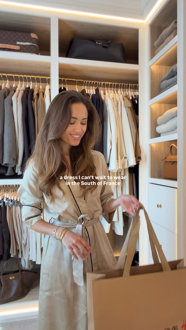 H&M Tie-waist shirt dress