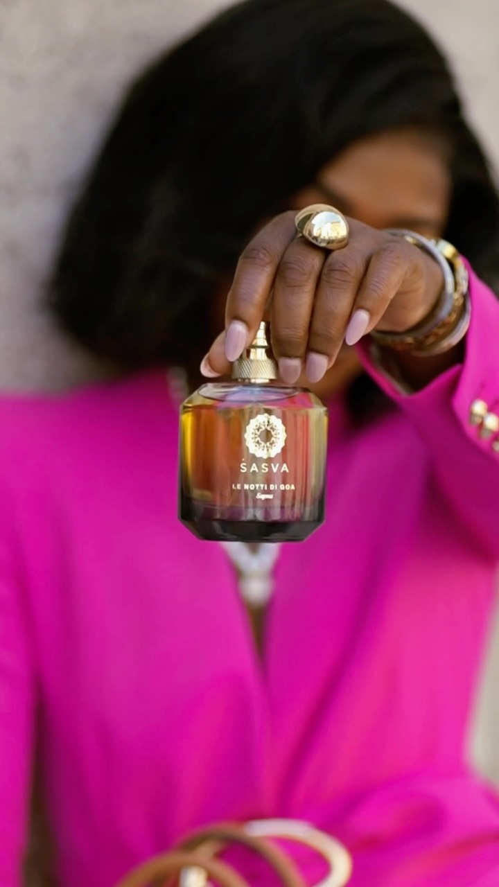 Classic Fuchsia Pink Blazer — Gold Button Details on Cuffs