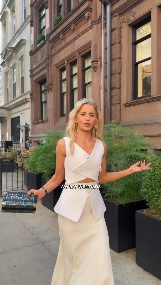 Louis Vuitton Asymmetrical Peplum Top and Maxi Skirt Set