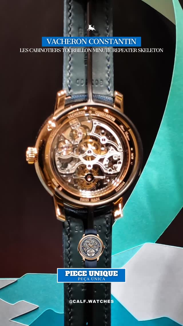 Vacheron Constantin Les Cabinotiers Tourbillon Minute Repeater Skeleton Watch
