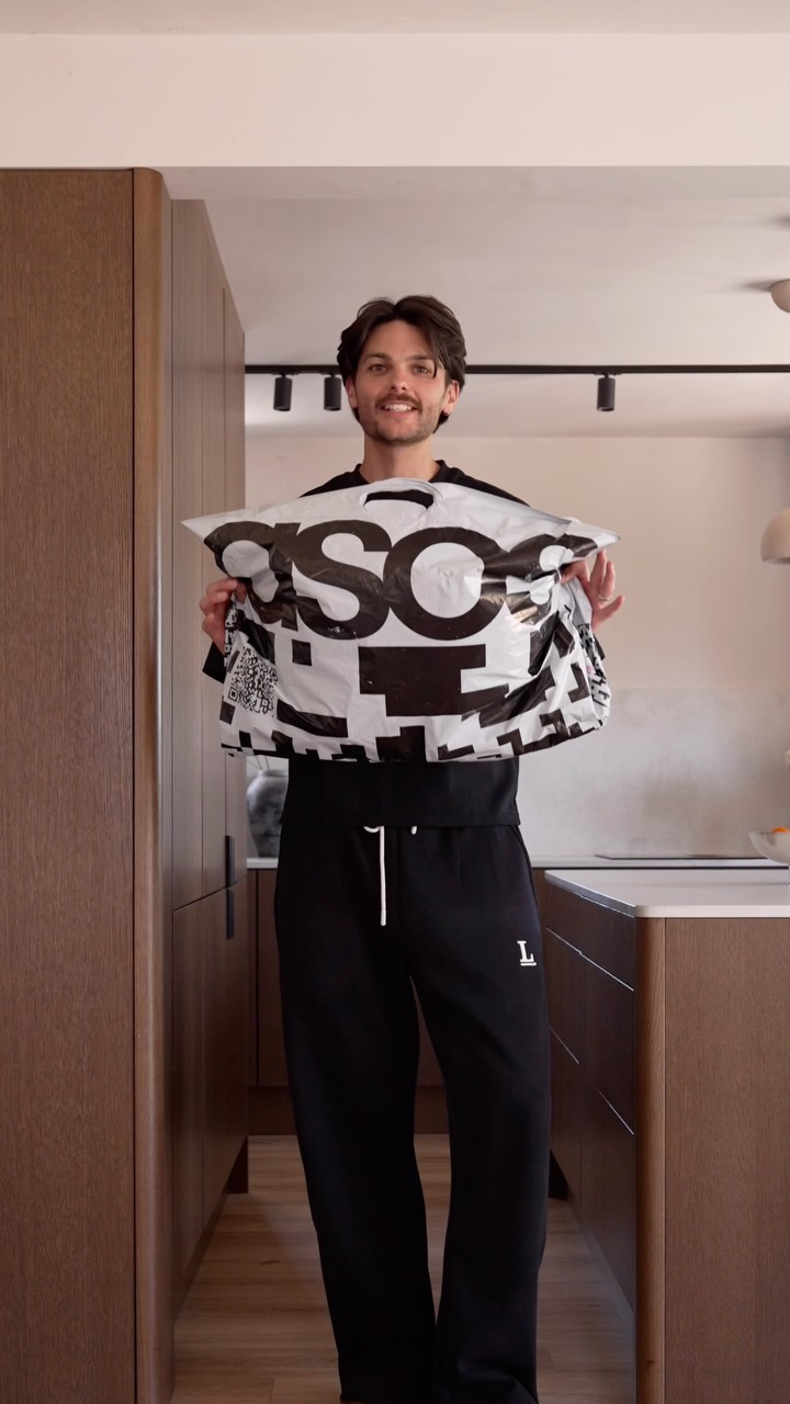 ASOS Black Sweatpants and T-shirt