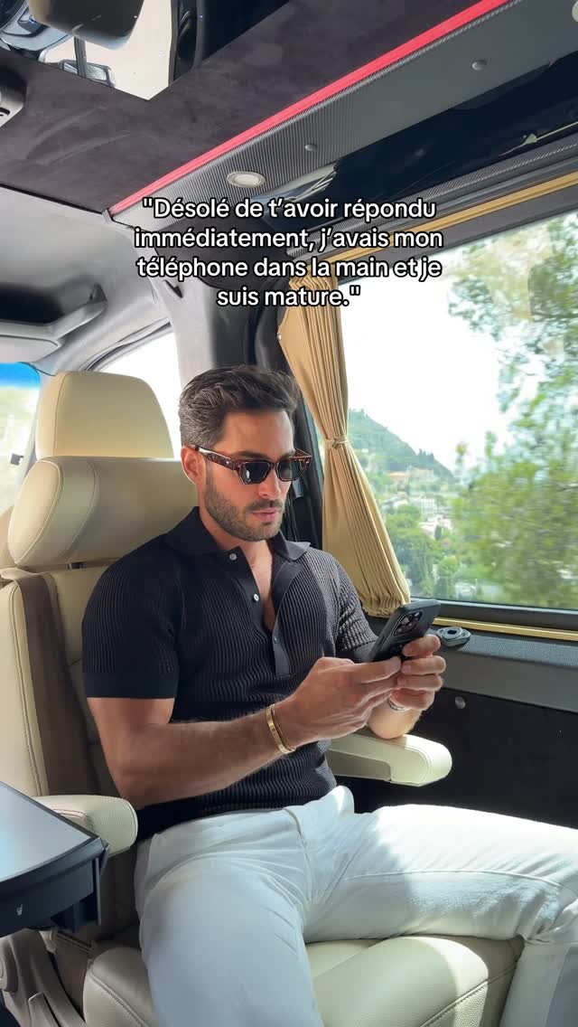 luxury black polo shirt — open collar, short sleeve, ribbed texture