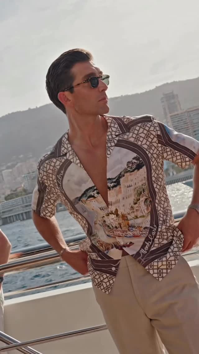 The Vacation Edit Monte Carlo Silk Shirt