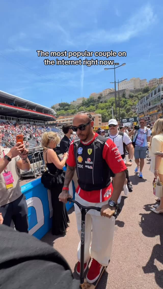 Lewis Hamilton Ferrari Racing Vest and Red Tee