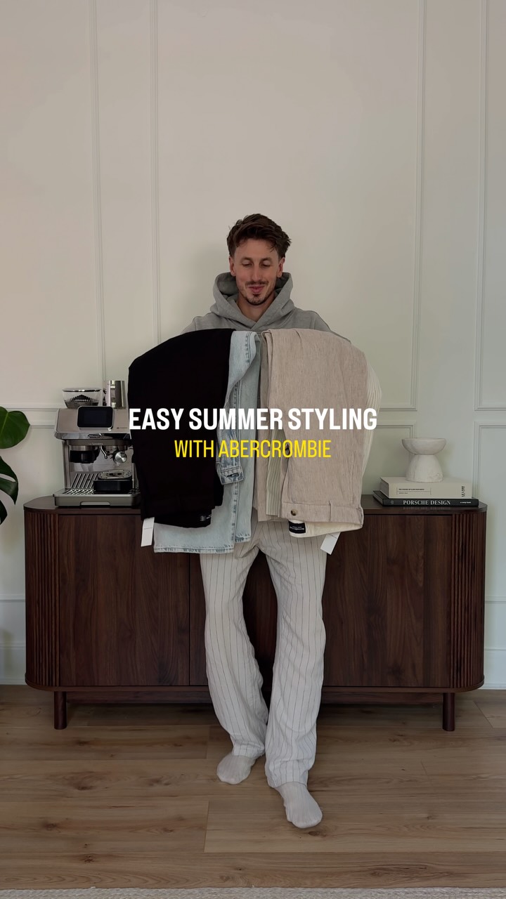 Abercrombie Summer relaxed fit clothing collection