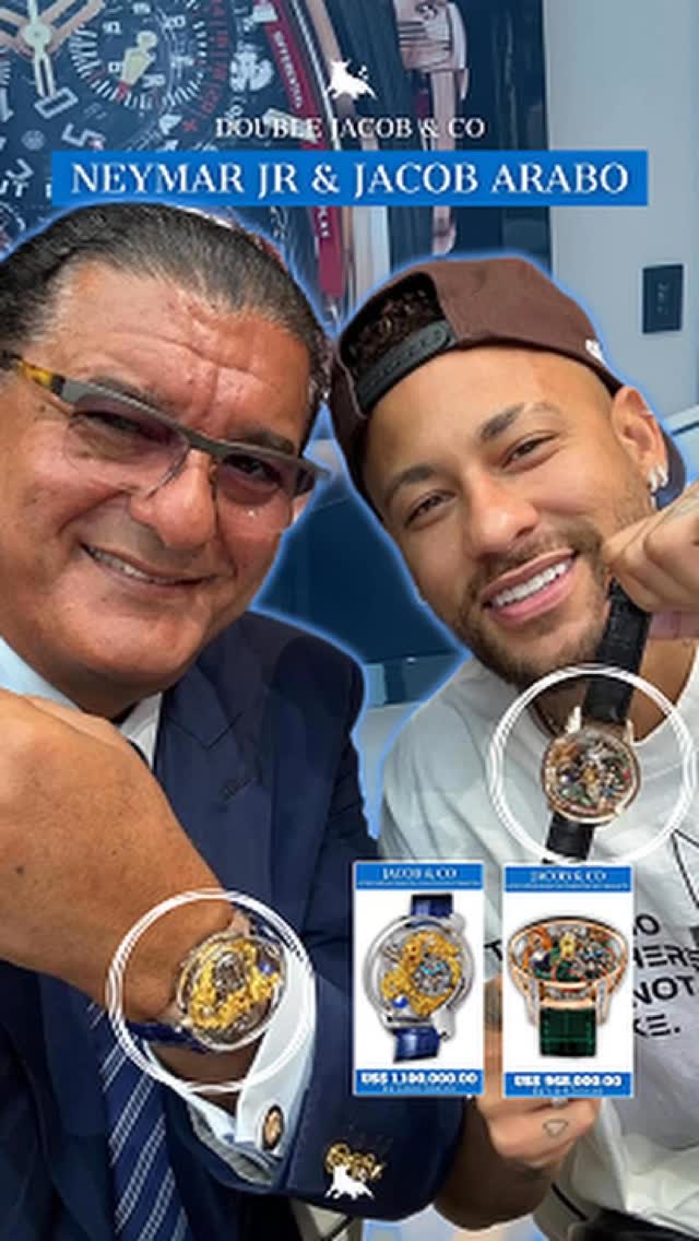 Neymar Jr. Astronomia Luxury Watches (tiger & Dragon Baguette /