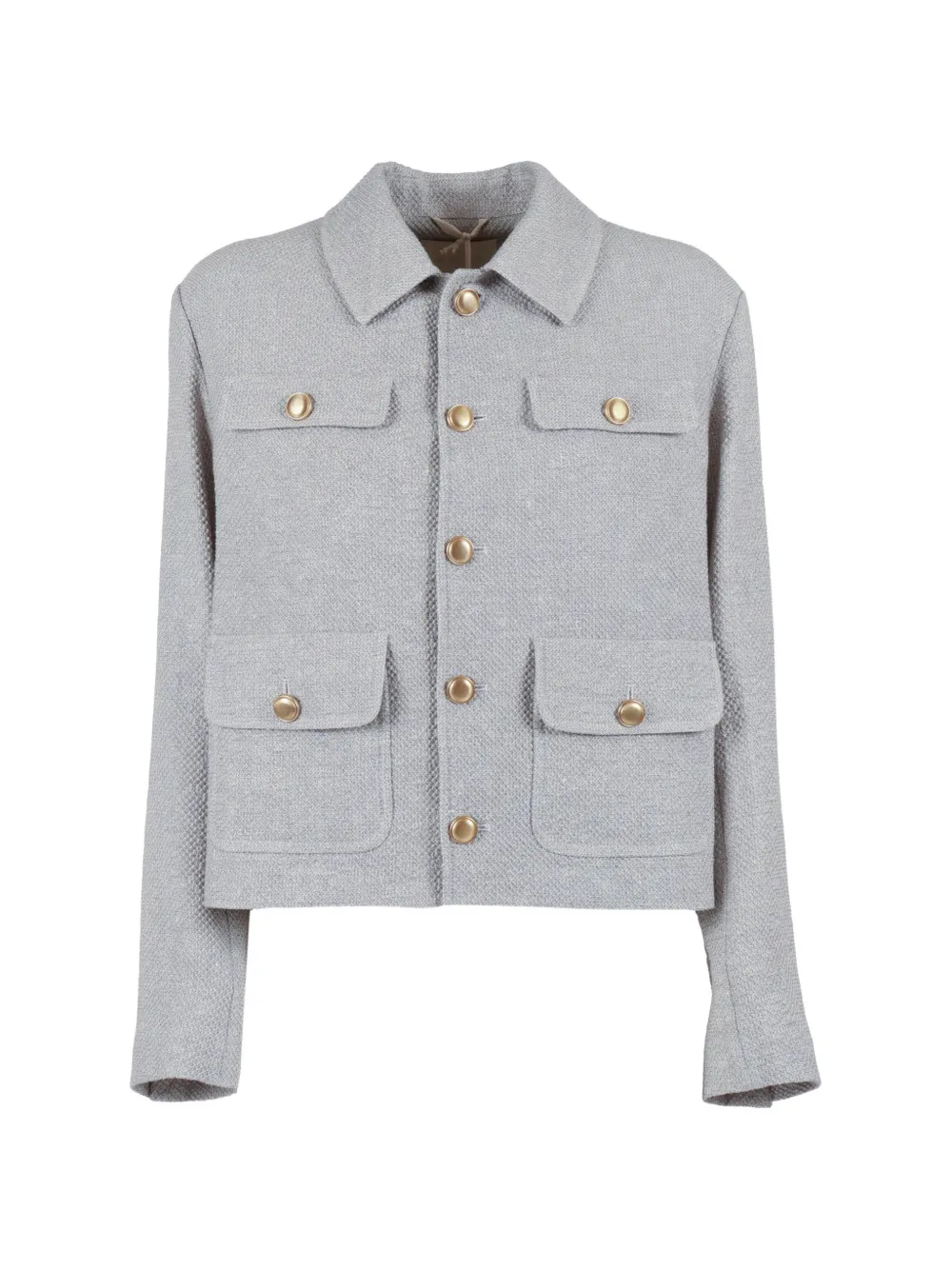 Circolo 1901 point-collar jacket